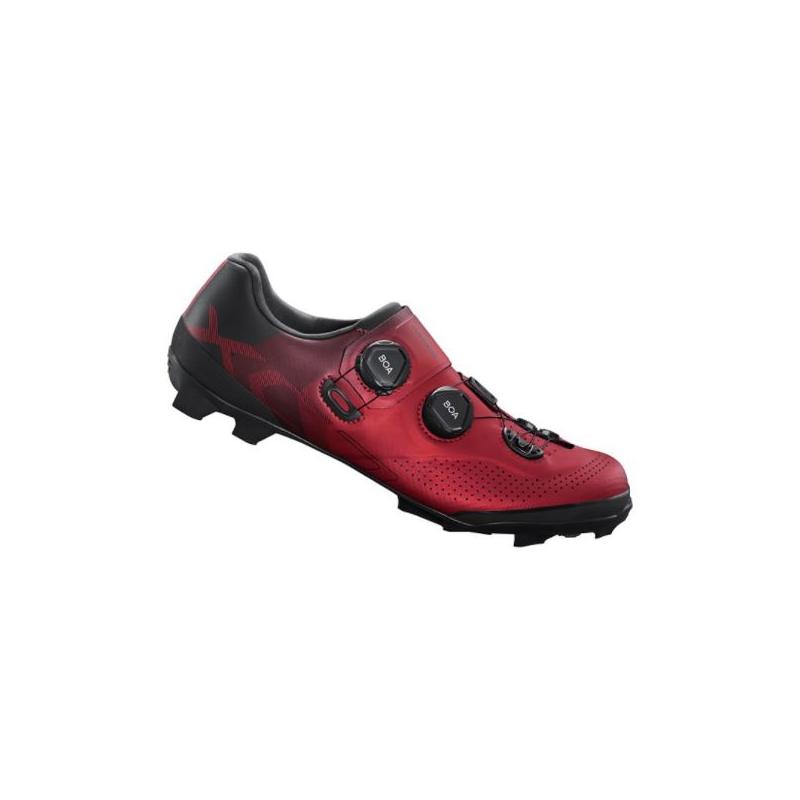 boty Shimano XC7 červené