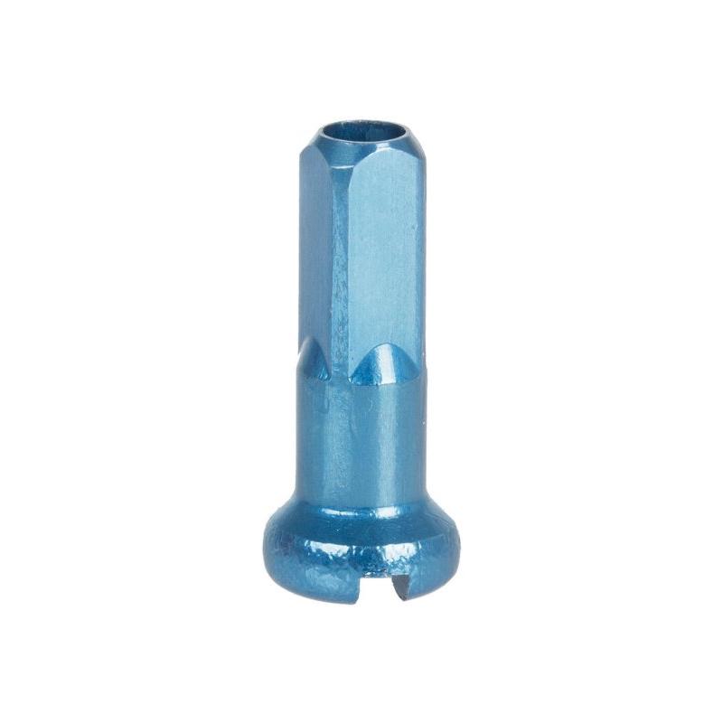 nipl CnSpoke Al 2x14mm anodizovaný  modrý