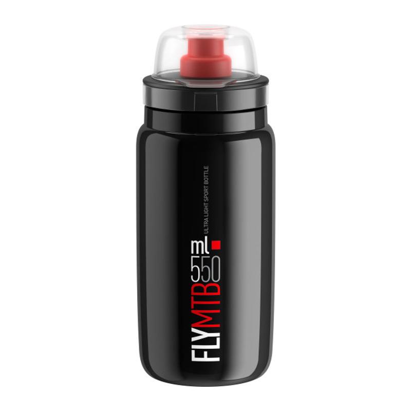 lahev ELITE FLY MTB černá/červené logo 550 ml
