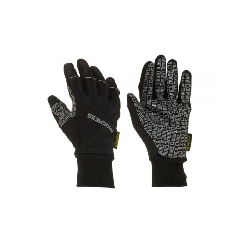rukavice Progress SNOWRIDE GLOVES zimní černé - XL