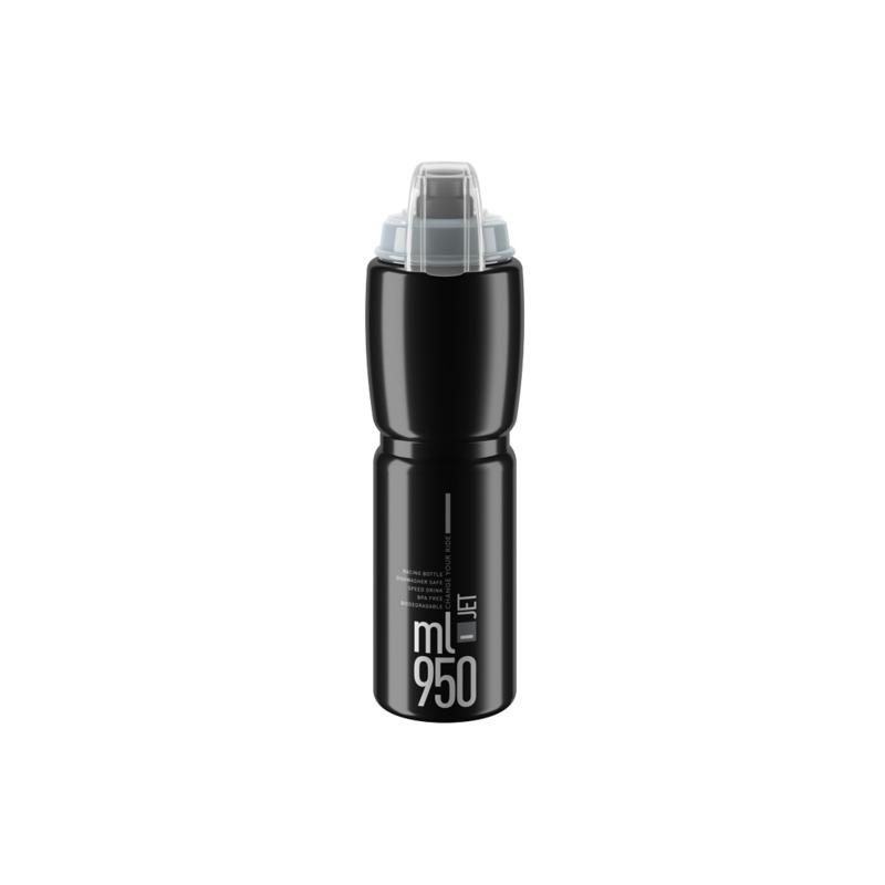 lahev ELITE Jet  Plus 21´ černá/šedé logo 950 ml